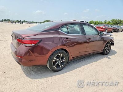 Trzecie zdjęcie samochodu z tyłu: 2024 NISSAN SENTRA SV VIN:3N1AB8CV1RY343295 - miniatura