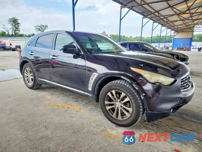 Czwarte zdjęcie samochodu z boku: 2011 INFINITI FX35 BASE VIN:JN8AS1MW0BM730400 - miniatura