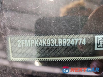 Zdjęcie 13 z 13 samochodu: 2020 FORD EDGE TITANIUM VIN:2FMPK4K93LBB24774 - miniatura