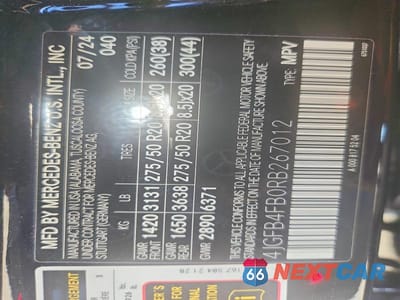 Zdjęcie 13 z 13 samochodu: 2024 MERCEDES-BENZ GLE 350 4MATIC VIN:4JGFB4FB0RB267012 - miniatura