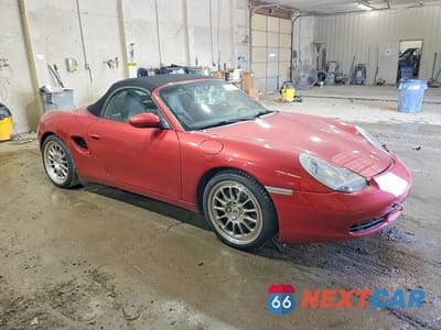 Czwarte zdjęcie samochodu z boku: 2001 PORSCHE BOXSTER VIN:WP0CA29851U625339 - miniatura