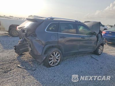 Trzecie zdjęcie samochodu z tyłu: 2017 JEEP CHEROKEE LIMITED VIN:1C4PJLDB4HW522647 - miniatura