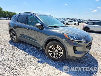 Czwarte zdjęcie samochodu z boku: 2020 FORD ESCAPE SEL VIN:1FMCU9H69LUB17017 - miniatura