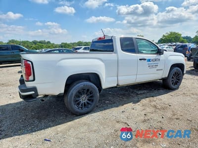 Trzecie zdjęcie samochodu z tyłu: 2022 GMC CANYON ELEVATION VIN:1GTH5BEA4N1109922 - miniatura