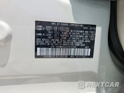 Zdjęcie 12 z 12 samochodu: 2025 SUBARU ASCENT PREMIUM VIN:4S4WMAAD6S3418243 - miniatura