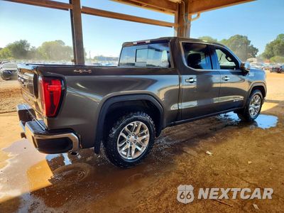 Trzecie zdjęcie samochodu z tyłu: 2020 GMC SIERRA K1500 SLT VIN:1GTU9DED5LZ156044 - miniatura
