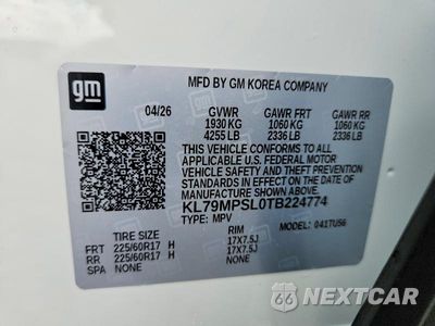 Zdjęcie 13 z 13 samochodu: 2026 CHEVROLET TRAILBLAZER LT VIN:KL79MPSL0TB224774 - miniatura