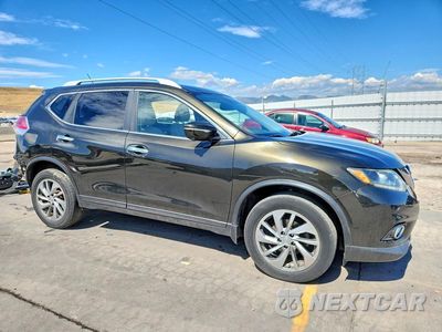 Czwarte zdjęcie samochodu z boku: 2014 NISSAN ROGUE SL VIN:5N1AT2MVXEC807950 - miniatura