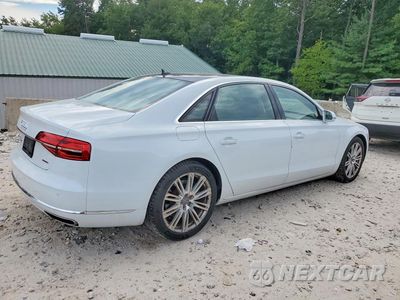 Trzecie zdjęcie samochodu z tyłu: 2016 AUDI A8 L QUATTRO VIN:WAU34AFD6GN012892 - miniatura