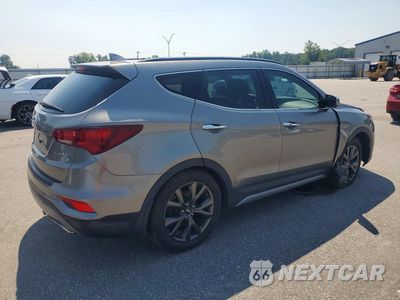 Trzecie zdjęcie samochodu z tyłu: 2017 HYUNDAI SANTA FE SPORT 2.0T ULTIMATE VIN:5XYZW4LA9HG427569 - miniatura