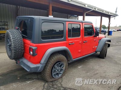 Trzecie zdjęcie samochodu z tyłu: 2025 JEEP WRANGLER SPORT 4XE VIN:1C4RJXN64SW611109 - miniatura
