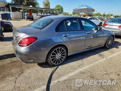 Trzecie zdjęcie samochodu z tyłu: 2021 MERCEDES-BENZ C 300 VIN:W1KWF8DB0MR636170 - miniatura