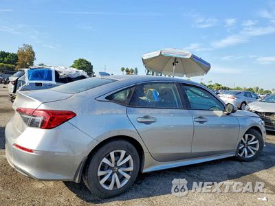 Trzecie zdjęcie samochodu z tyłu: 2023 HONDA CIVIC LX VIN:2HGFE2F21PH540464 - miniatura