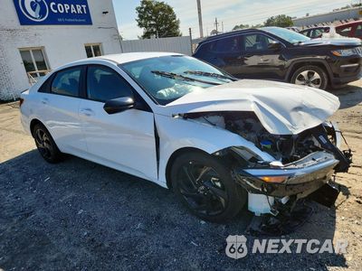 Czwarte zdjęcie samochodu z boku: 2026 HYUNDAI ELANTRA SEL SPORT VIN:KMHLM4DGXTU108392 - miniatura