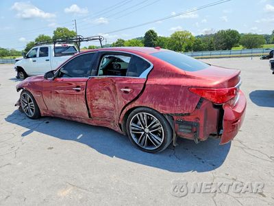Drugie zdjęcie samochodu z przodu: 2014 INFINITI Q50 HYBRID PREMIUM VIN:JN1AV7APXEM690305 - miniatura