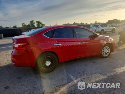 Trzecie zdjęcie samochodu z tyłu: 2018 NISSAN SENTRA SV VIN:3N1AB7AP2JL652628 - miniatura