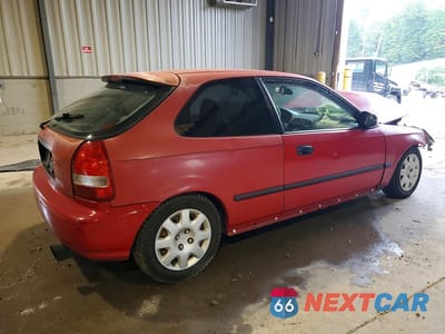 Trzecie zdjęcie samochodu z tyłu: 1998 HONDA CIVIC DX VIN:2HGEJ6449WH100221 - miniatura