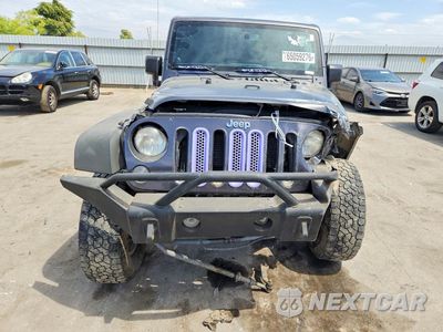 Piąte zdjęcie samochodu w środku: 2014 JEEP WRANGLER UNLIMITED SPORT VIN:1C4HJWDG7EL246866 - miniatura