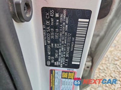 Zdjęcie 13 z 13 samochodu: 2018 KIA RIO LX VIN:3KPA24AB7JE133272 - miniatura
