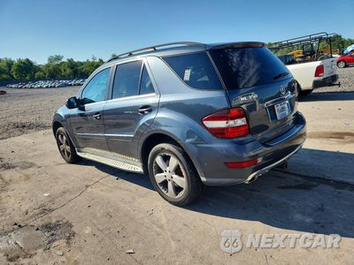 Drugie zdjęcie samochodu z przodu: 2010 MERCEDES-BENZ ML 350 4MATIC VIN:4JGBB8GB2AA617190 - miniatura
