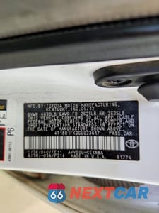 Zdjęcie 12 z 12 samochodu: 2012 TOYOTA CAMRY HYBRID LE VIN:4T1BD1FK0CU033617 - miniatura