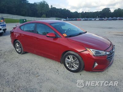 Czwarte zdjęcie samochodu z boku: 2020 HYUNDAI ELANTRA SEL VIN:KMHD84LF5LU936853 - miniatura