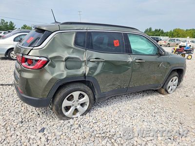 Trzecie zdjęcie samochodu z tyłu: 2018 JEEP COMPASS LATITUDE VIN:3C4NJDBB0JT223460 - miniatura