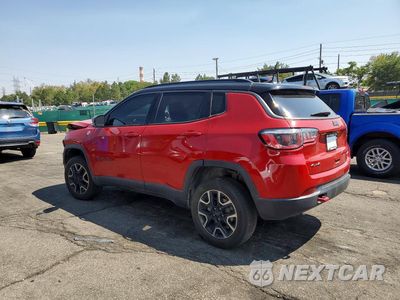 Drugie zdjęcie samochodu z przodu: 2018 JEEP COMPASS TRAILHAWK VIN:3C4NJDDB9JT501205 - miniatura