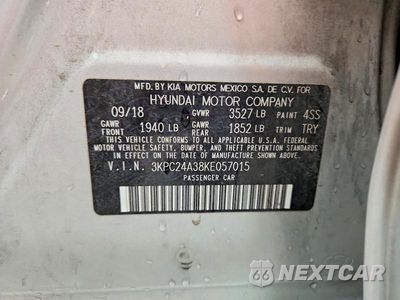 Zdjęcie 13 z 13 samochodu: 2019 HYUNDAI ACCENT SE VIN:3KPC24A38KE057015 - miniatura