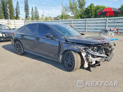 Czwarte zdjęcie samochodu z boku: 2025 HONDA CIVIC SPORT VIN:2HGFE2F57SH538205 - miniatura