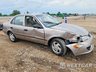 Czwarte zdjęcie samochodu z boku: 2002 TOYOTA COROLLA CE VIN:1NXBR12E22Z573650 - miniatura
