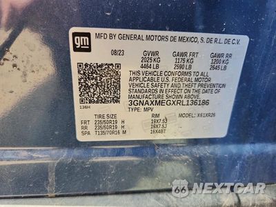 Zdjęcie 13 z 13 samochodu: 2024 CHEVROLET EQUINOX RS VIN:3GNAXMEGXRL136186 - miniatura
