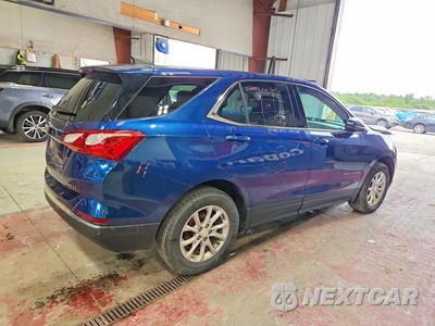 Trzecie zdjęcie samochodu z tyłu: 2019 CHEVROLET EQUINOX LT VIN:3GNAXTEV7KL400527 - miniatura