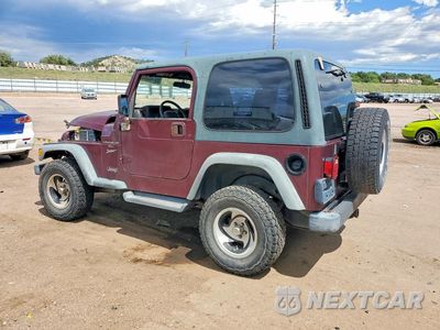 Drugie zdjęcie samochodu z przodu: 2001 JEEP WRANGLER / TJ SPORT VIN:1J4FA49S71P303301 - miniatura