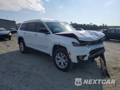 Czwarte zdjęcie samochodu z boku: 2022 JEEP GRAND CHEROKEE L LIMITED VIN:1C4RJKBG0N8587836 - miniatura