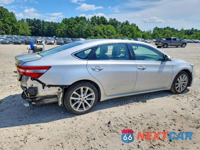 Trzecie zdjęcie samochodu z tyłu: 2014 TOYOTA AVALON LIMITED VIN:4T1BK1EB5EU127678 - miniatura