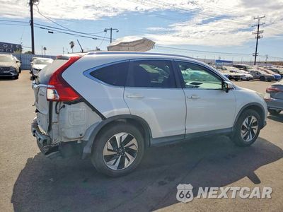 Trzecie zdjęcie samochodu z tyłu: 2016 HONDA CR-V TOURING VIN:5J6RM4H95GL093364 - miniatura