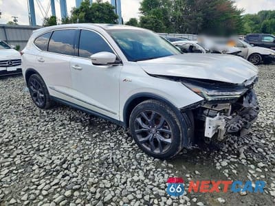 Czwarte zdjęcie samochodu z boku: 2024 ACURA MDX VIN:5J8YE1H39RL011410 - miniatura