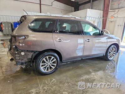 Trzecie zdjęcie samochodu z tyłu: 2015 NISSAN PATHFINDER SV VIN:5N1AR2MMXFC626225 - miniatura