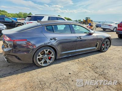 Trzecie zdjęcie samochodu z tyłu: 2019 KIA STINGER GT1 VIN:KNAE45LCXK6066338 - miniatura
