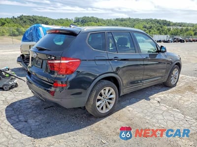 Trzecie zdjęcie samochodu z tyłu: 2017 BMW X3 XDRIVE28I VIN:5UXWX9C37H0W75113 - miniatura