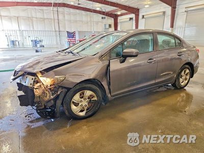 2015 HONDA CIVIC LX 19XFB2F55FE011191 - główne zdjęcie licytacji z USA - miniatura