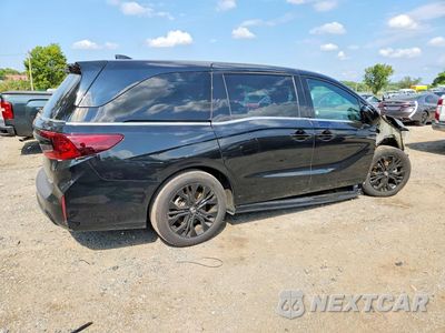 Trzecie zdjęcie samochodu z tyłu: 2025 HONDA ODYSSEY SPORT-L VIN:5FNRL6H75SB059715 - miniatura