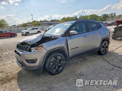2019 JEEP COMPASS LATITUDE 3C4NJDBB5KT592641 - główne zdjęcie licytacji z USA - miniatura