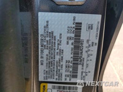 Zdjęcie 13 z 13 samochodu: 2018 FORD FUSION SE HYBRID VIN:3FA6P0LU6JR224921 - miniatura