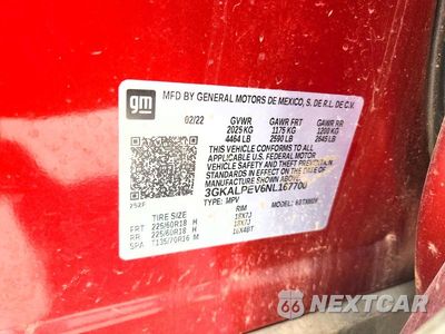Zdjęcie 13 z 13 samochodu: 2022 GMC TERRAIN SLT VIN:3GKALPEV6NL167700 - miniatura