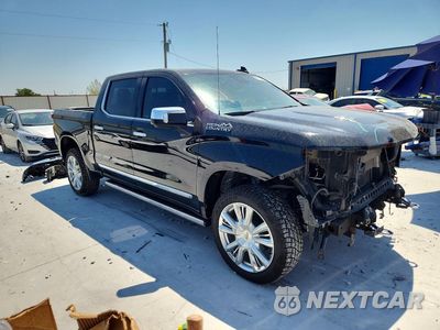 Czwarte zdjęcie samochodu z boku: 2023 CHEVROLET SILVERADO K1500 HIGH COUNTRY VIN:1GCUDJEL4PZ155767 - miniatura