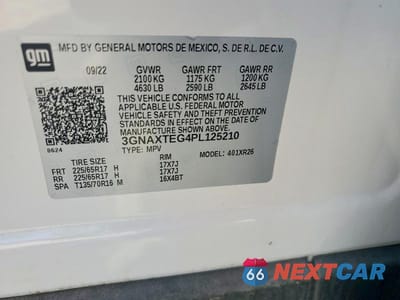 Zdjęcie 13 z 13 samochodu: 2023 CHEVROLET EQUINOX LT VIN:3GNAXTEG4PL125210 - miniatura