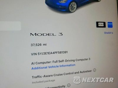 Zdjęcie 9 z 12 samochodu: 2023 TESLA MODEL 3 VIN:5YJ3E1EA4PF581391 - miniatura
