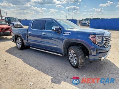 Czwarte zdjęcie samochodu z boku: 2025 GMC SIERRA K1500 DENALI VIN:1GTUUGED8SZ312902 - miniatura
